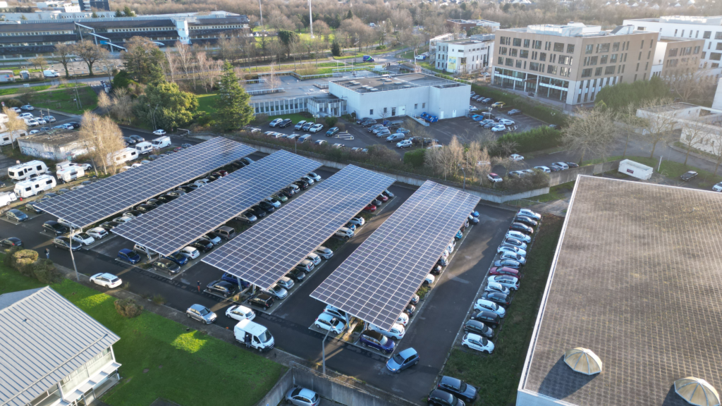 ombrières photovoltaïques